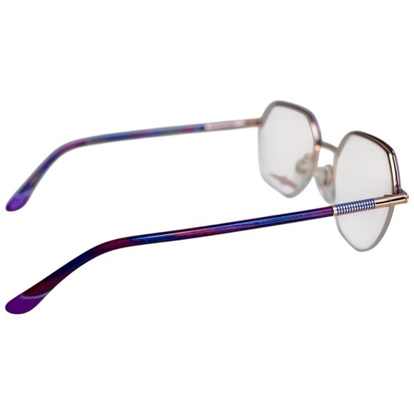 Etnia Barcelona Adele Eyeglasses BLPG 51-19-140 | Blue Pink Gold | Women’s main image 6